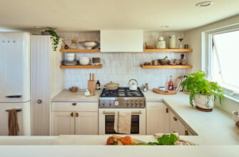 Sausalito Houseboat Kitchen