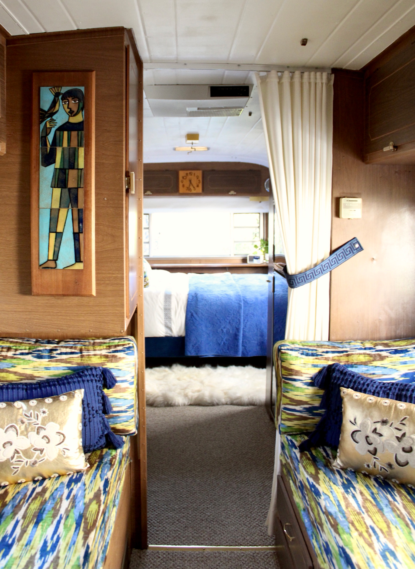 Seating Area Bedroom in Trailer by Tamarra Younis