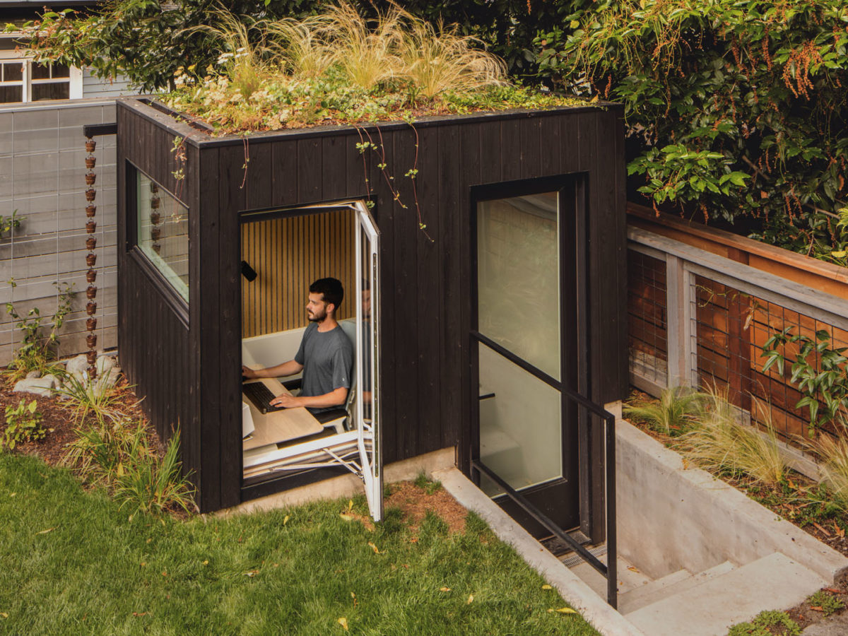 Seattle Tiny Home Office Cube