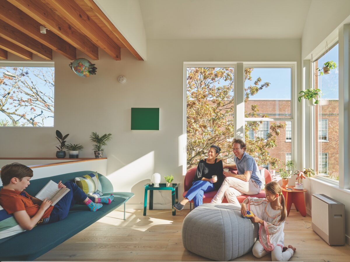 Seattle Townhome Living Room