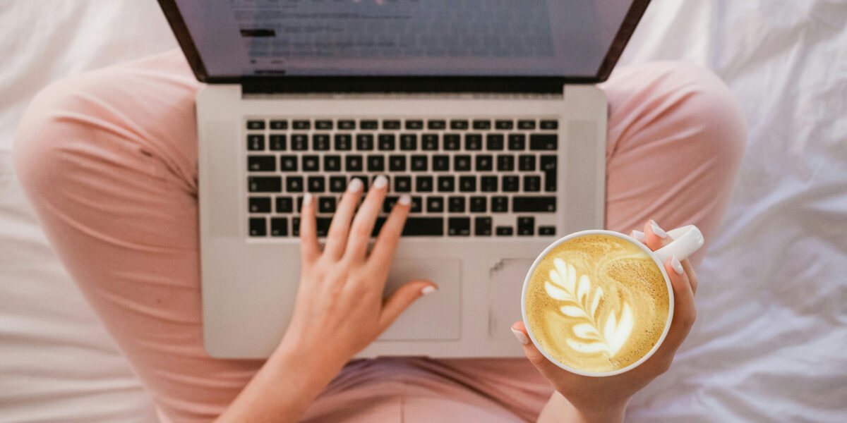 Laptop and Latte