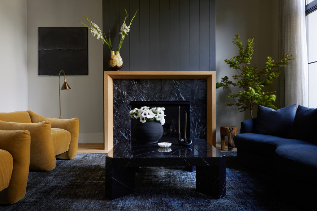 Sitting Area in Studio City House by Lucas Browning Design