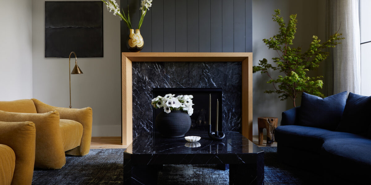 Sitting Area in Studio City House by Lucas Browning Design