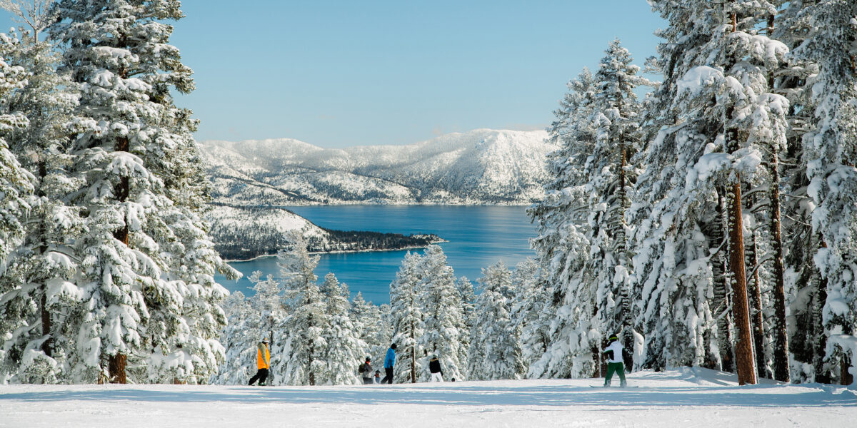 Skiing Lake Tahoe