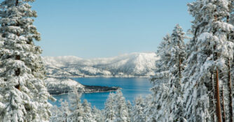 Skiing Lake Tahoe