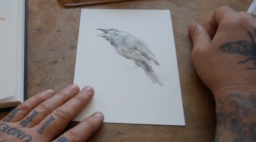 Obi Kaufmann Paints a Raven