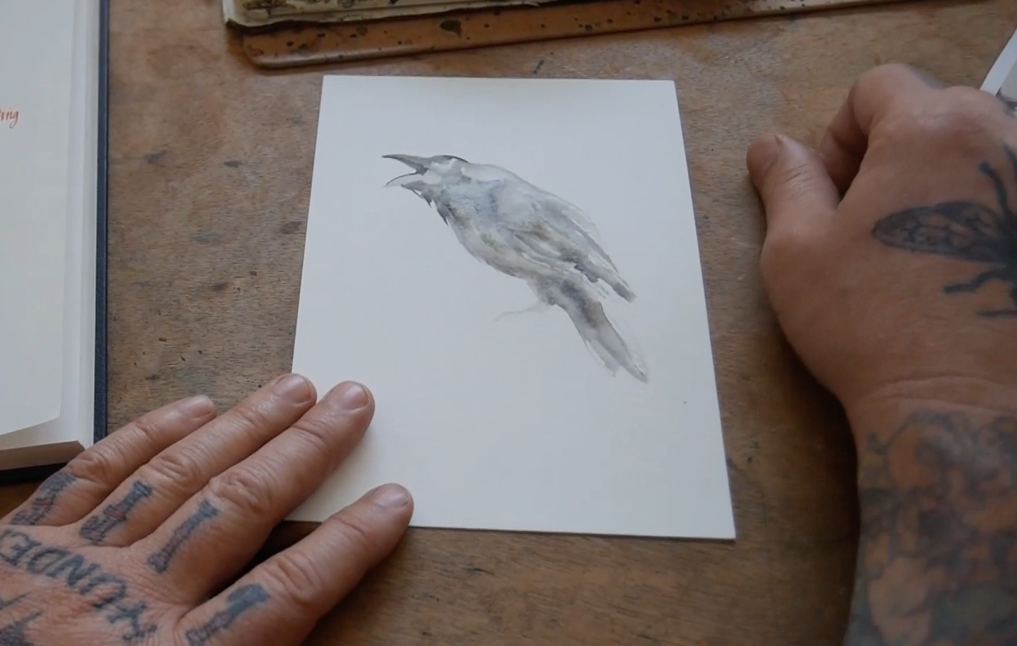 Obi Kaufmann Paints a Raven
