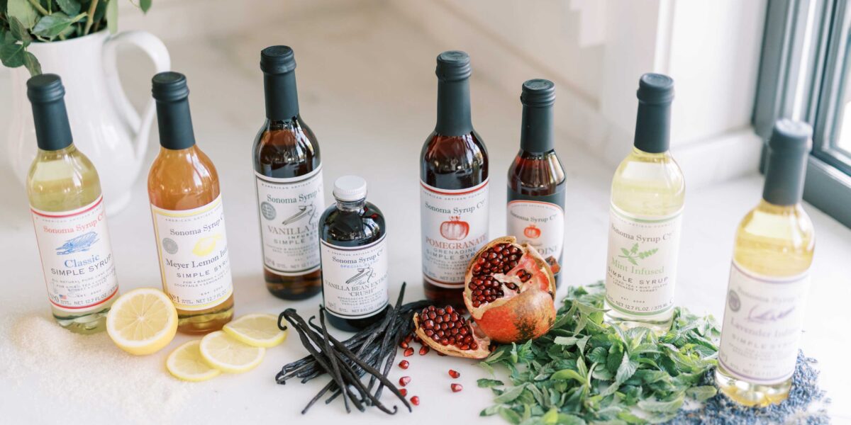 Sonoma Syrup Bottle Display