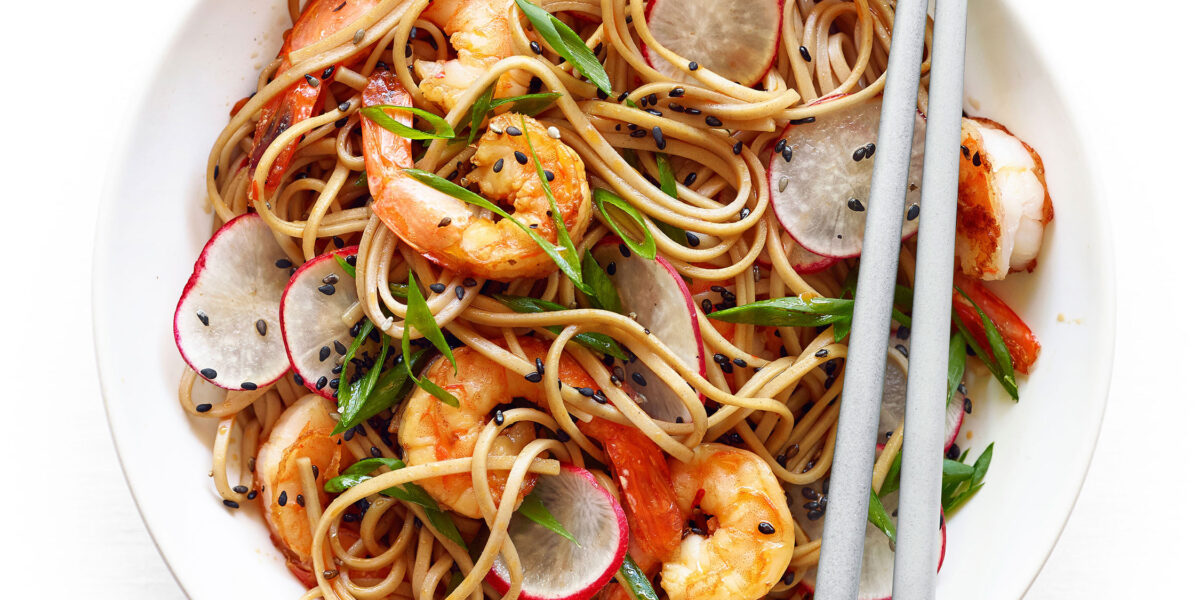 Spicy Soba Noodles with Shrimp Recipe – Sunset Magazine