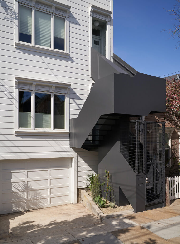 Stairs Facade SF Exterior by Blue Truck Studio