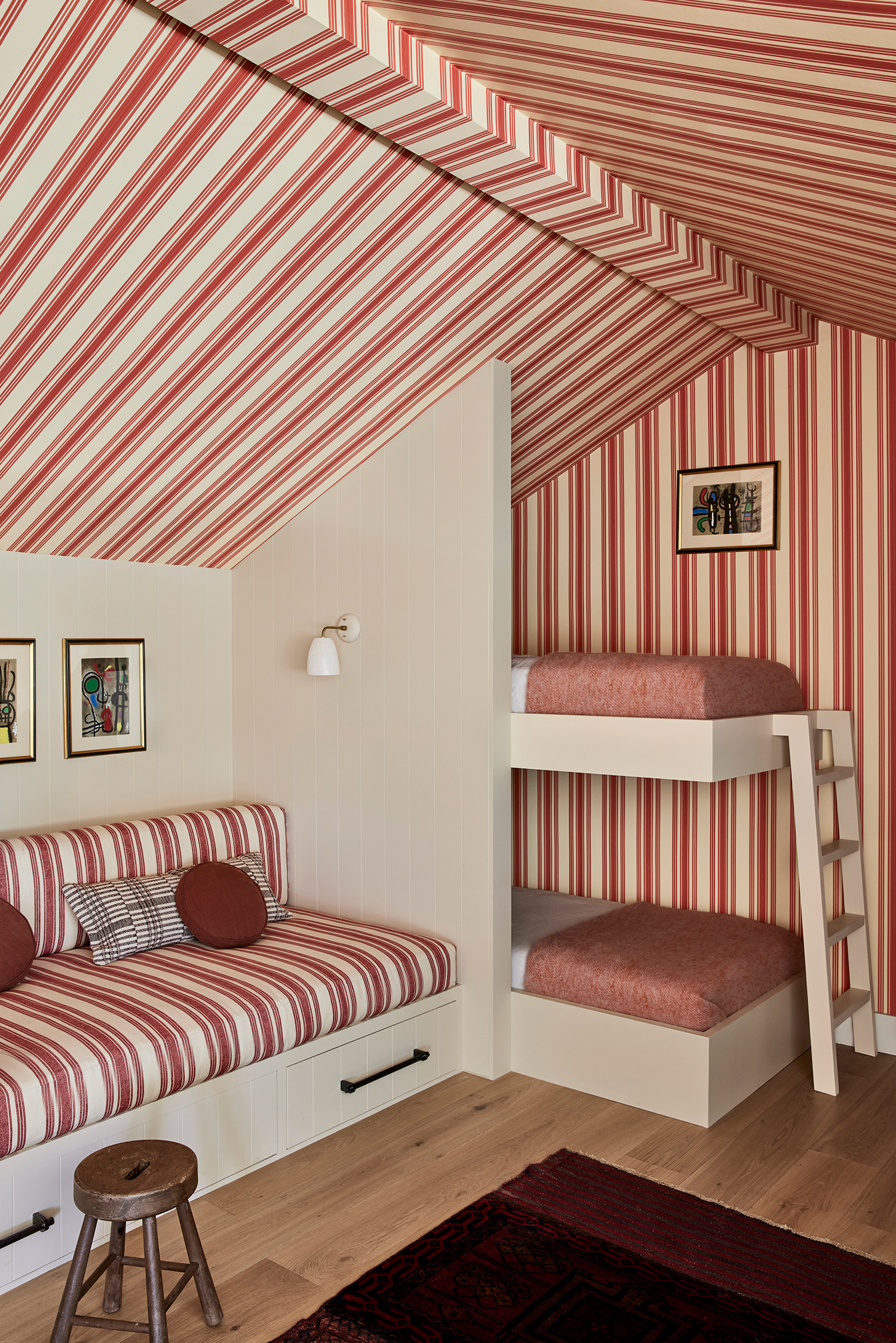 Striped Bunk Room by Studio Life Style