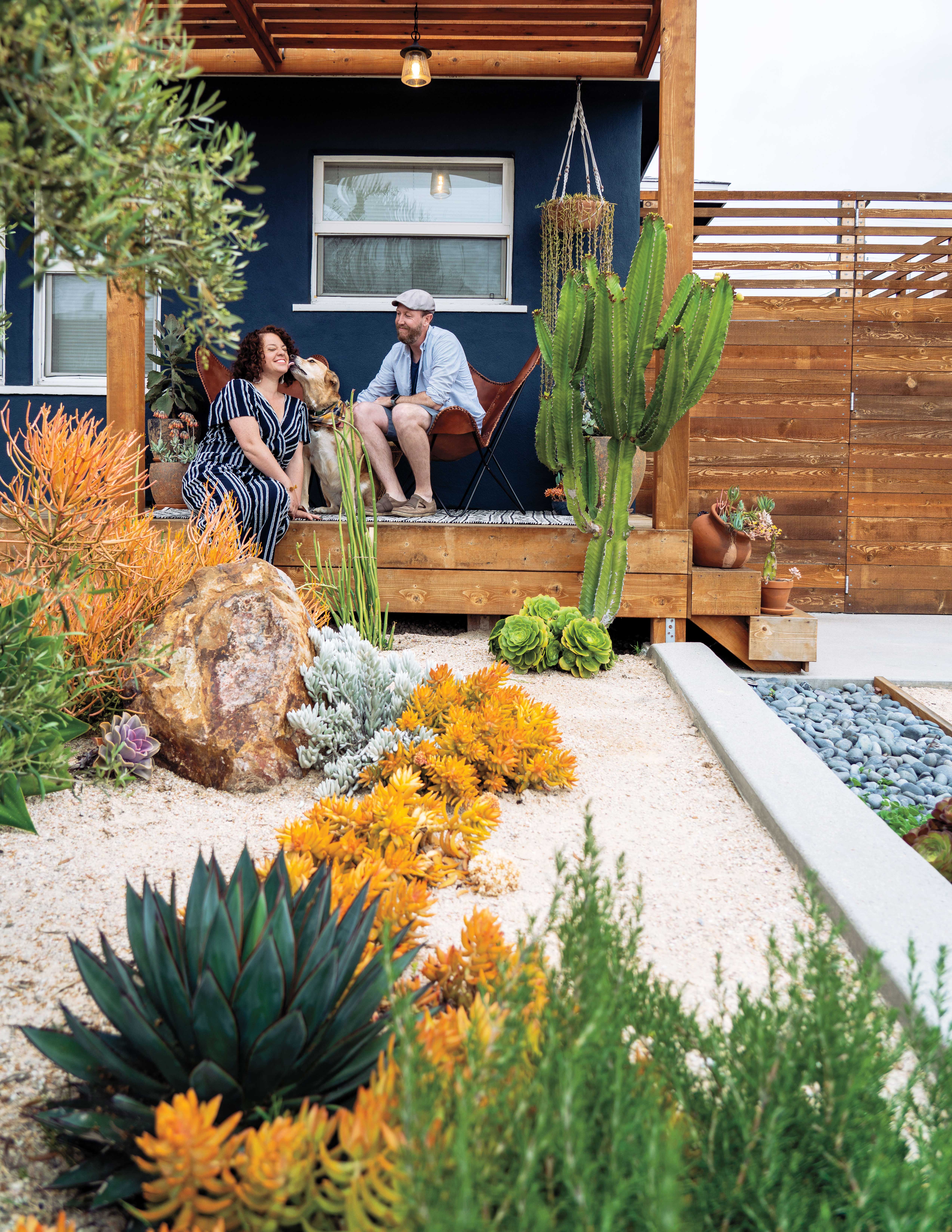 This San Diego Cactus And Succulent Garden Is Like Joshua Tree In The Front Palm Springs In The Back Sunset Magazine