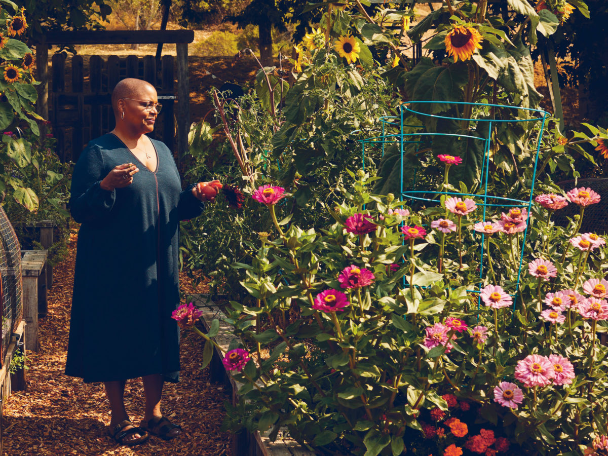 Tanya Holland in the Garden