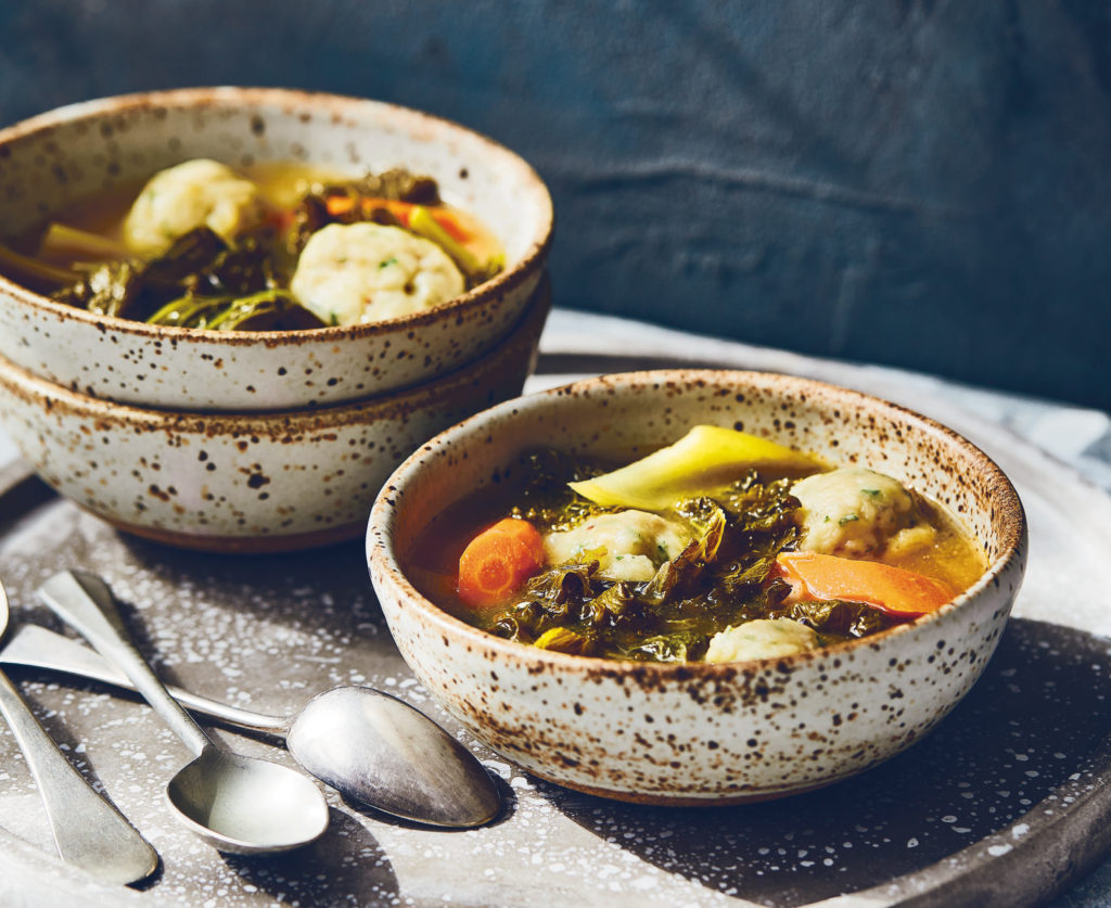 Vegan Winter Greens Stew