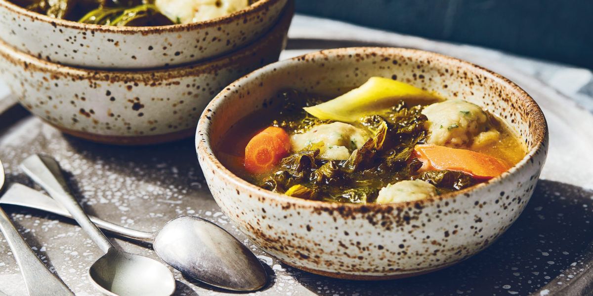 Vegan Winter Greens Stew