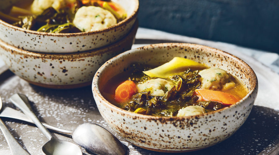 Vegan Winter Greens Stew