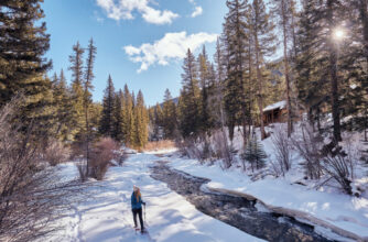 Krista Simmons Snowshoeing