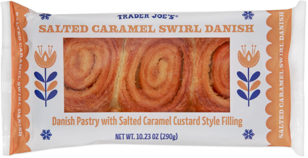 Trader Joe's Salted Caramel Swirl Danish