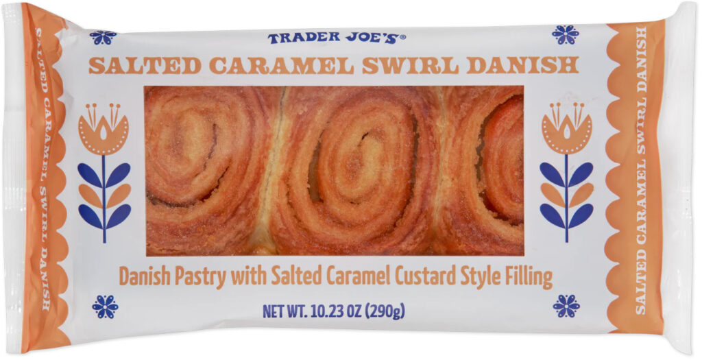 Trader Joe's Salted Caramel Swirl Danish