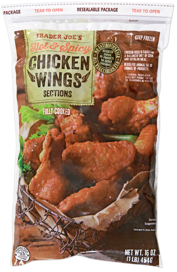 Trader Joe's Hot and Spicy Chicken Wings