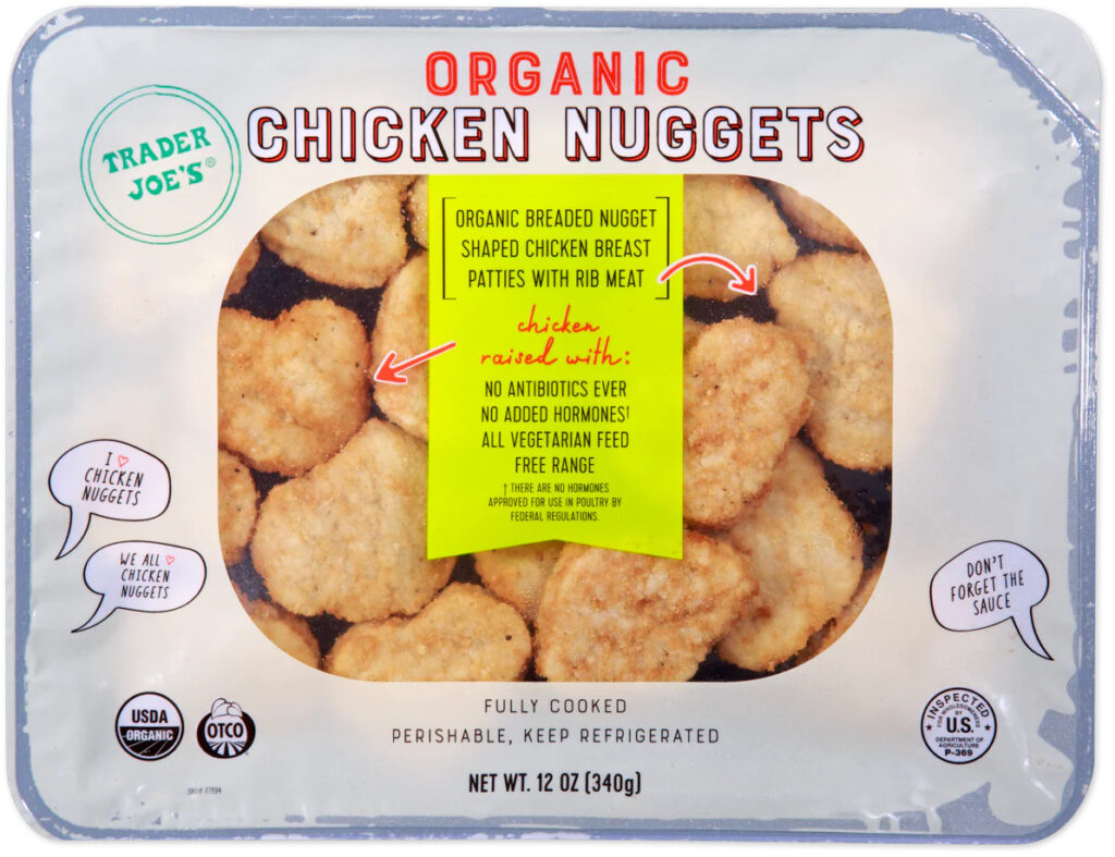 Trader Joe's Organic Chicken Nuggets