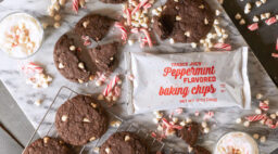 Trader Joe's Peppermint Flavored Baking Chips Cookies