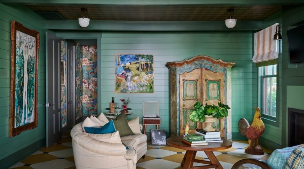 With Wallpapered Ceilings and Trap Door Armoires, This Sonoma Stay Is Peak Psychedelic Cottagecore