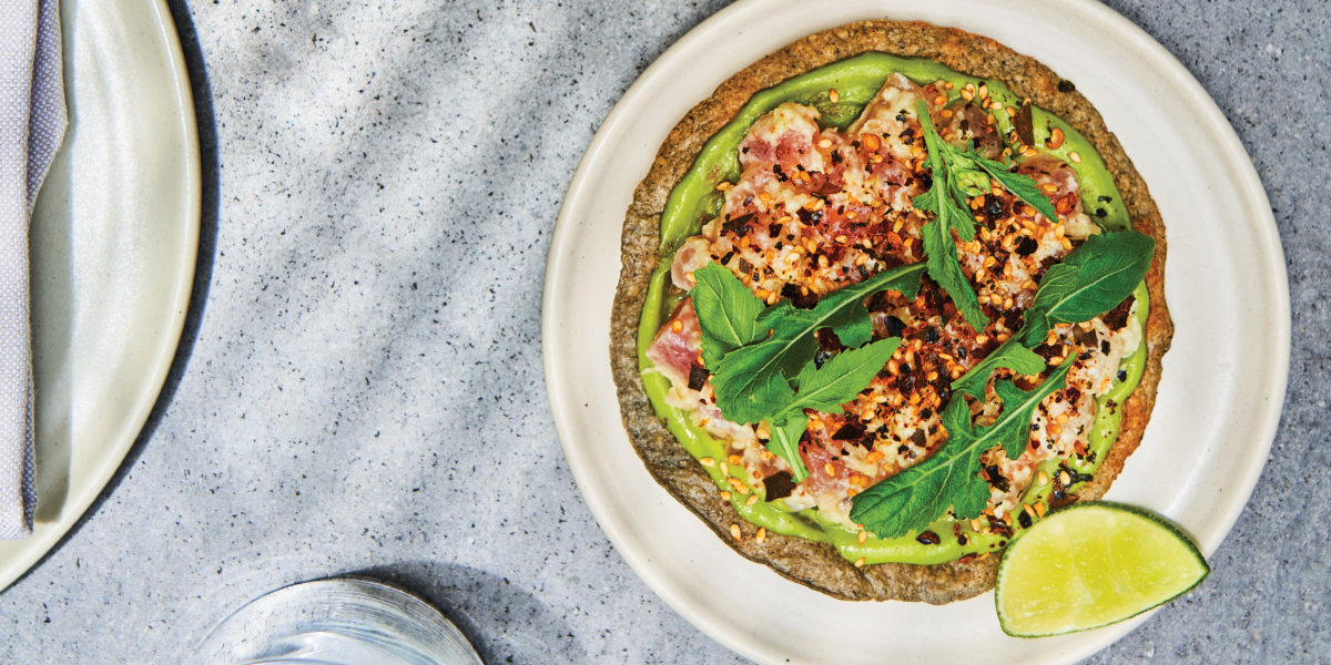 Tuna Tartare Tostada Recipe Sunset Magazine