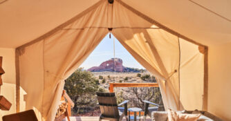 Ulum Moab Tent Interior