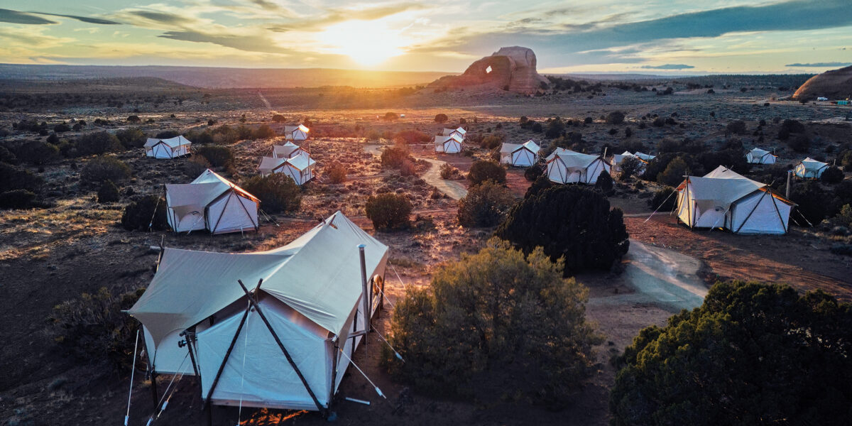 Under Canvas ULUM Moab Drone