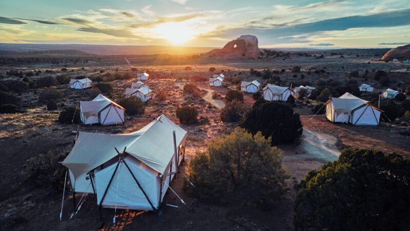 Glamping Tents, Luxe Lodges, Sleek Airstreams: Here’s Where to Get Your Nature Fix Now