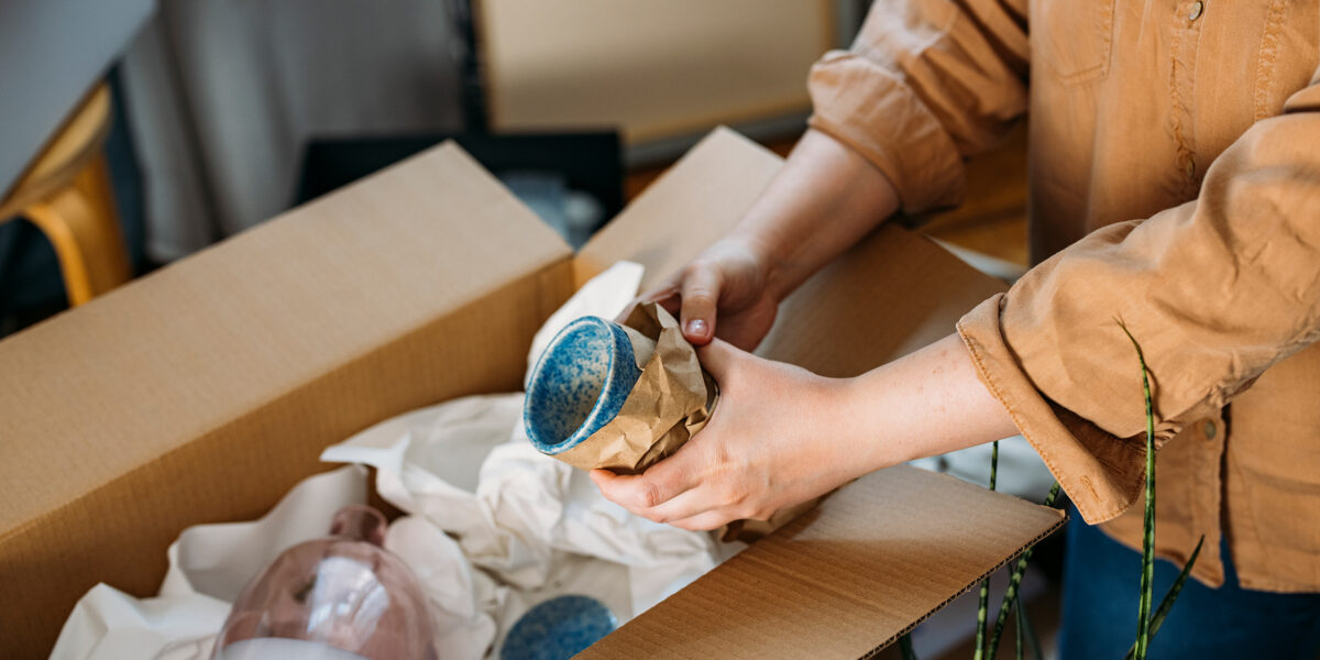 Unpacking Boxes Moving Organizing