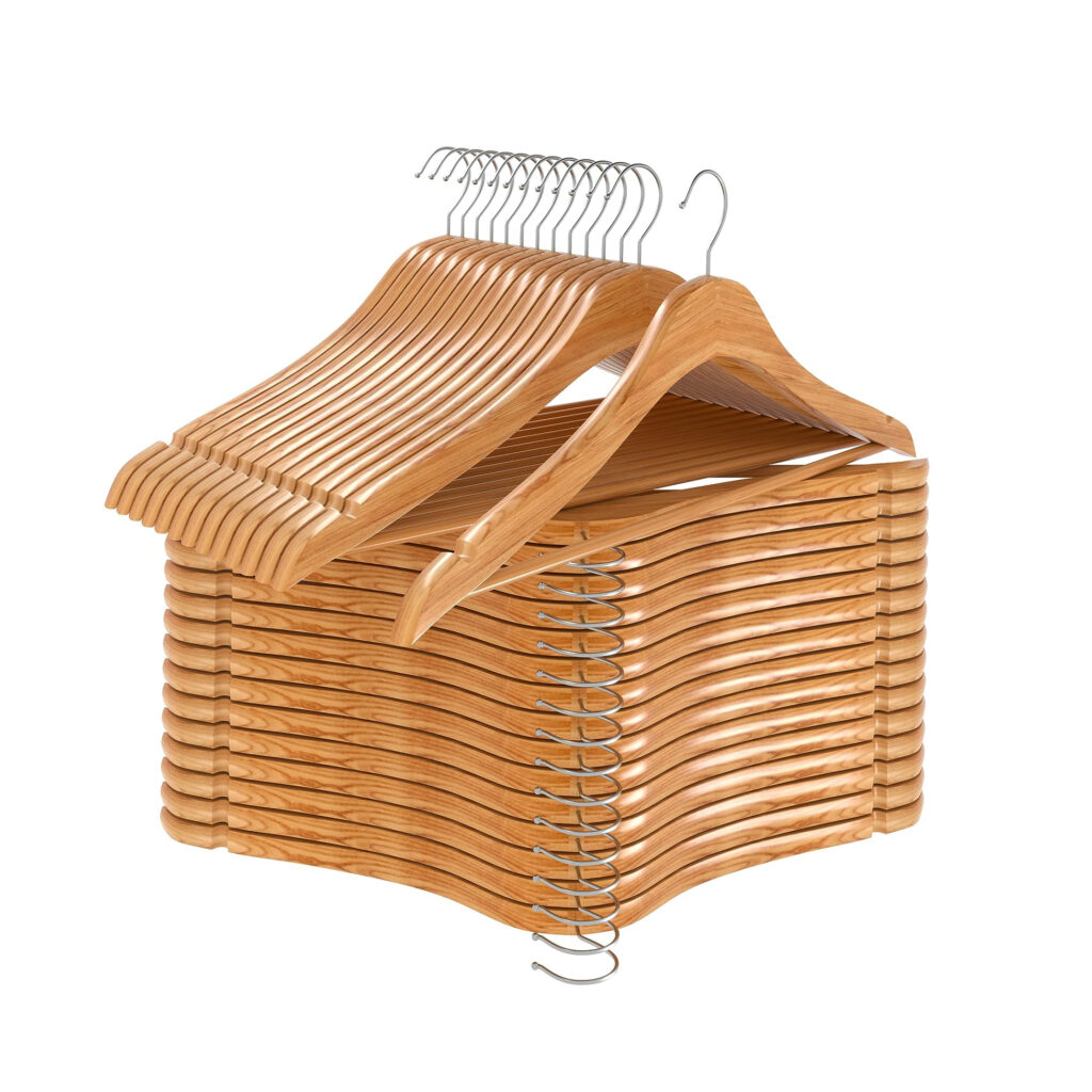 Utopia Home Wooden Hangers