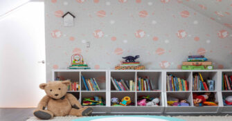 Wallpaper Bookcase Flynne Nathanson