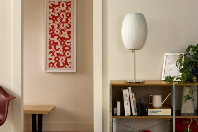 Design Within Reach Nelson Cigar Lotus Table Lamp