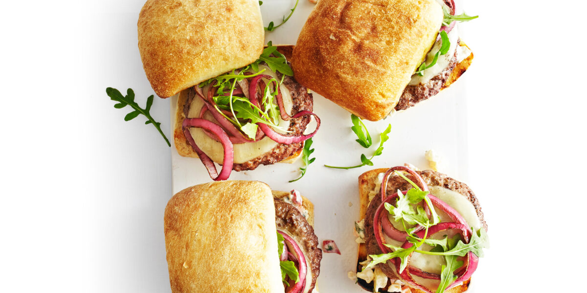 Italian Burgers Recipe – Sunset Magazine