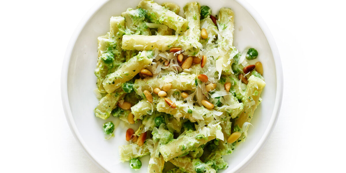 Ricotta and Pea Pasta Recipe – Sunset Magazine