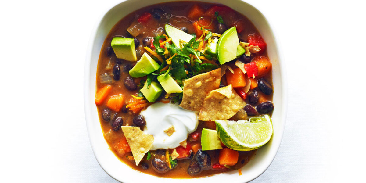 Sweet Potato and Black Bean Chili Recipe – Sunset Magazine