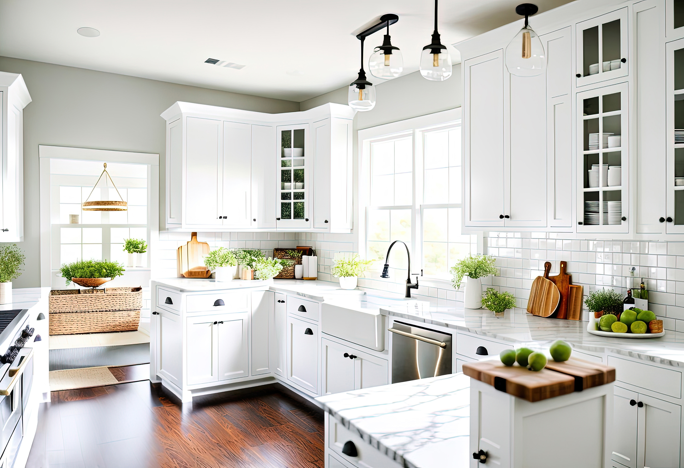 27 Stunning White Kitchen Cabinets - White Kitchen Cabinet Ideas 2022