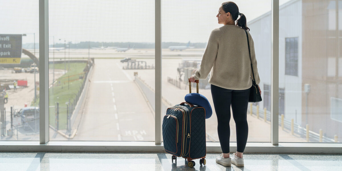 Woman at Airport