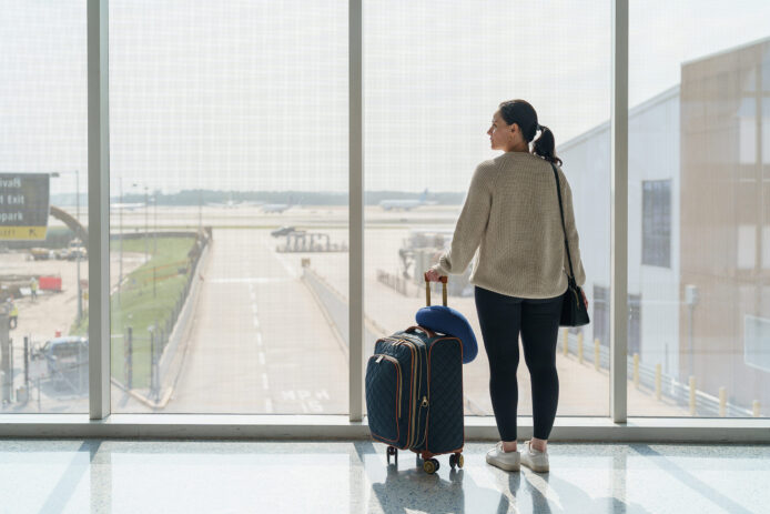 Woman at Airport