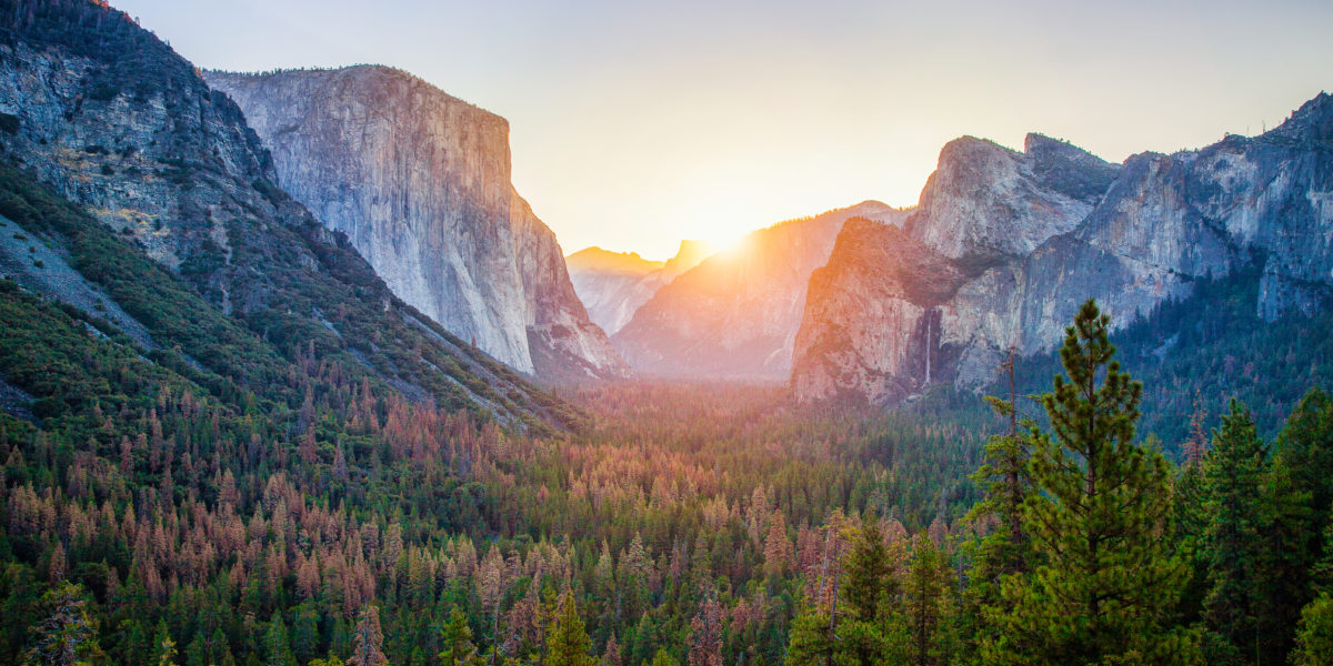 Yosemite National Park at Sunrise